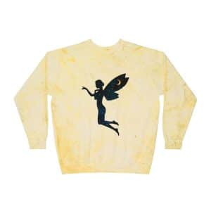 Celestial Fairy Unisex Color Blast Crewneck Sweatshirt