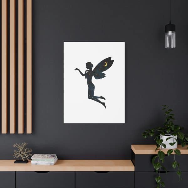 Enchanting Fairy Canvas Wall Art - Celestial Night Design - Image 104
