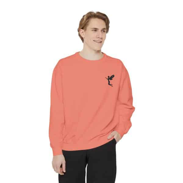 Fairy-Inspired Unisex Garment-Dyed Sweatshirt – Cozy and Playful Style - Image 7