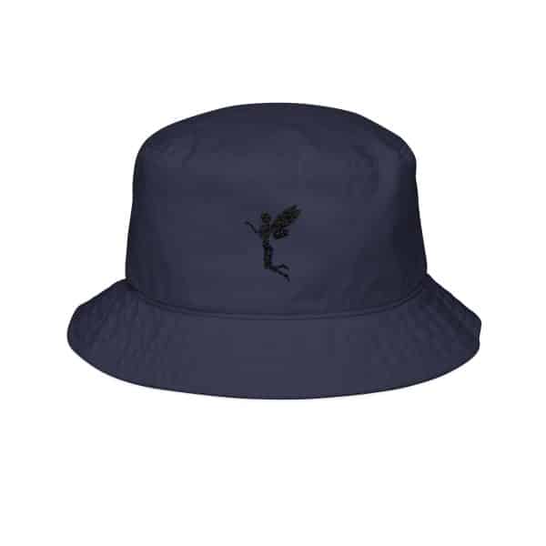 Whimsical Fairy Embroidered Bucket Hat - Perfect for Outdoor Adventures & Festivals - Image 3