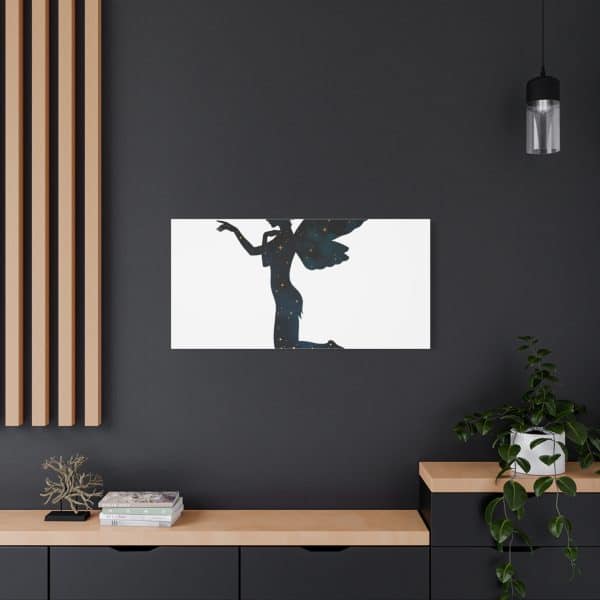 Enchanting Fairy Canvas Wall Art - Celestial Night Design - Image 88