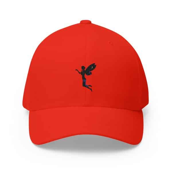 Fairy Embroidered Closed-Back Cap - Stylish & Trendy - Image 41