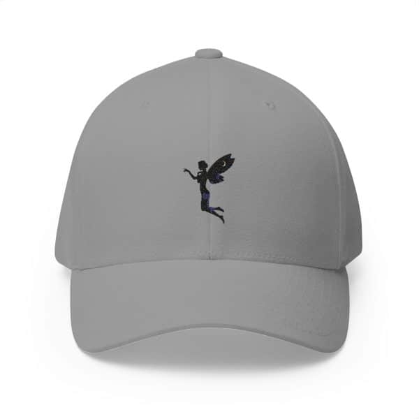 Fairy Embroidered Closed-Back Cap - Stylish & Trendy - Image 5