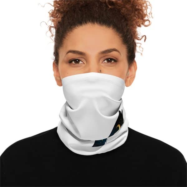 Celestial Fairy Winter Neck Gaiter With Drawstring - Image 3