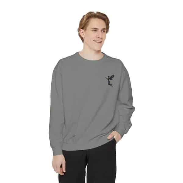 Fairy-Inspired Unisex Garment-Dyed Sweatshirt – Cozy and Playful Style - Image 19