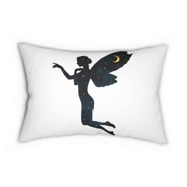 Celestial Fairy Spun Polyester Lumbar Pillow - Image 2