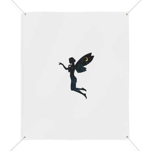 Fairy Silhouette Garden Banner - Mystical Decor for Celebrations & Events - Image 22