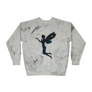 Celestial Fairy Unisex Color Blast Crewneck Sweatshirt