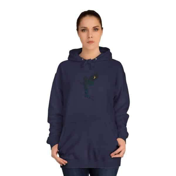 Fairy Design Unisex College Hoodie - Dreamy and Unique Campus Wear - Image 48