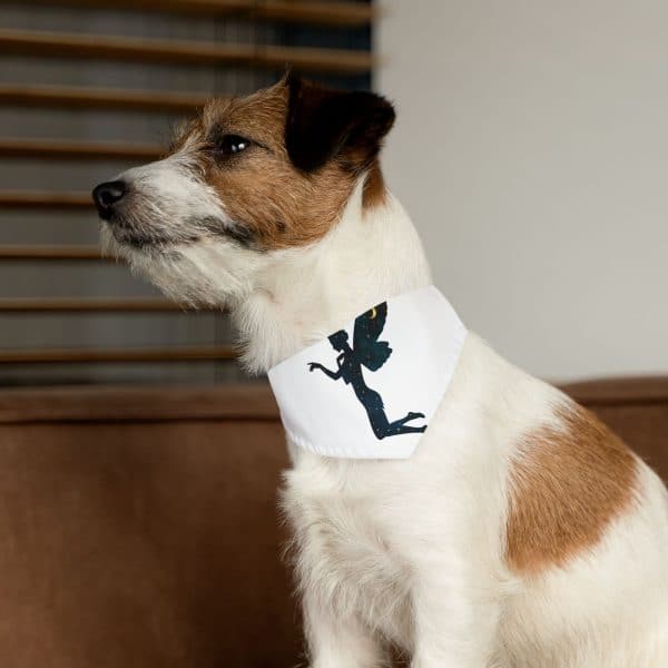 Cosmic Fairy Pet Bandana Collar - Magical Style for Dogs - Image 5