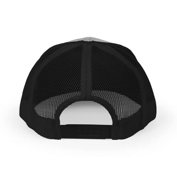 Celestial Fairy Stylish Black & White Snapback Trucker Cap with Embroidery - Image 22