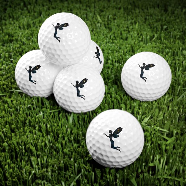 Fairy-Themed Golf Balls - 6 Pack for Golf Lovers - Image 3