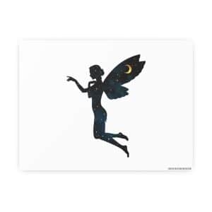 Celestial Fairy Wall Art Poster - Ethereal Space Decor