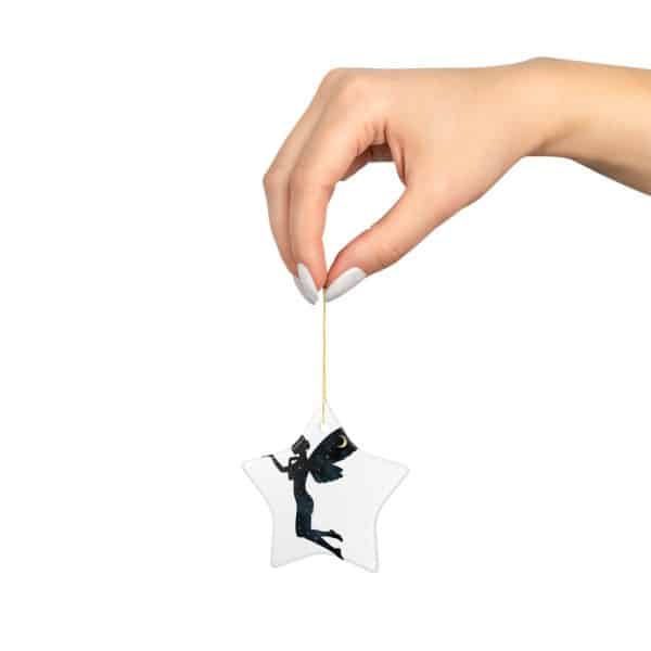 Enchanting Fairy Ceramic Ornaments – Two-Sided Holiday Decor - Image 12