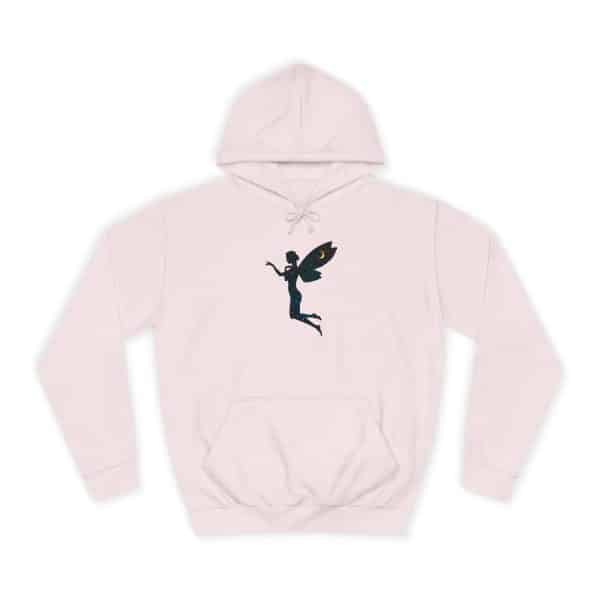 Fairy Design Unisex College Hoodie - Dreamy and Unique Campus Wear - Image 57