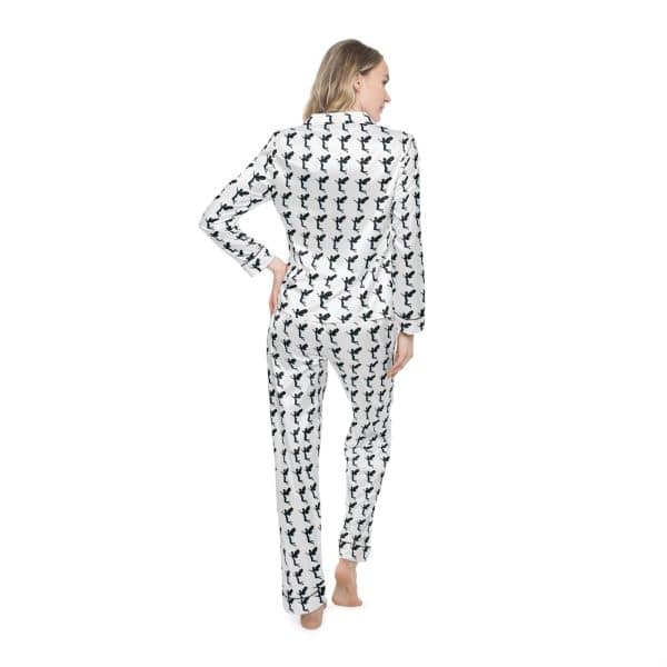 Celestial Fairy Women's Satin Pajamas (AOP) - Image 4