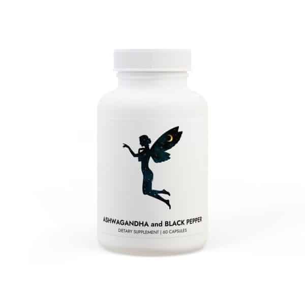 Celestial Fairy Ashwagandha and Black Pepper Supplement (60 capsules)