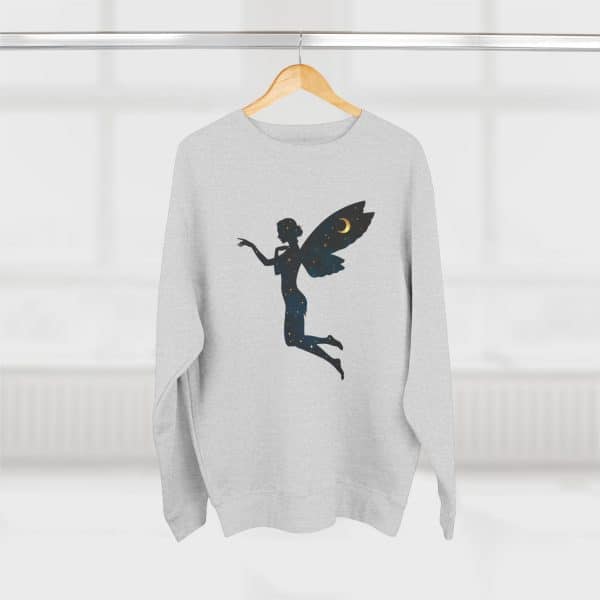 Celestial Fairy Unisex Crewneck Sweatshirt - Dreamy Night Sky Design - Image 4