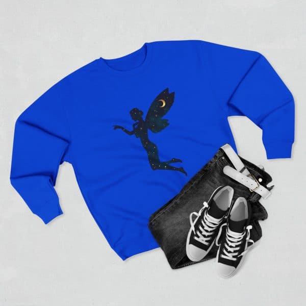 Celestial Fairy Unisex Crewneck Sweatshirt - Dreamy Night Sky Design - Image 19