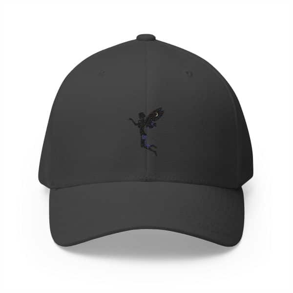 Fairy Embroidered Closed-Back Cap - Stylish & Trendy - Image 9