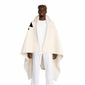 Celestial Fairy Hooded Sherpa Fleece Blanket