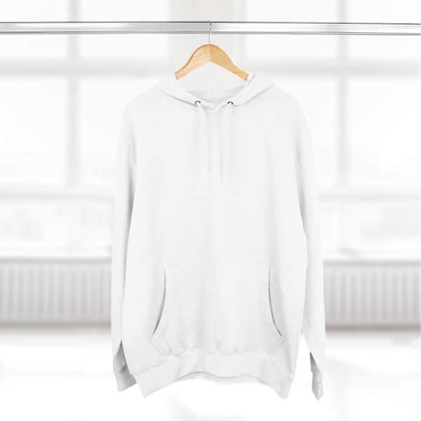 Fairy Wings Three-Panel Fleece Hoodie for Cozy Comfort - Image 4