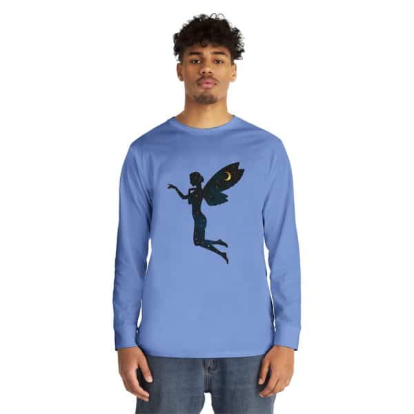 Celestial Fairy Long Sleeve Crewneck Tee - Dreamy Enchantment for Magical Souls - Image 31