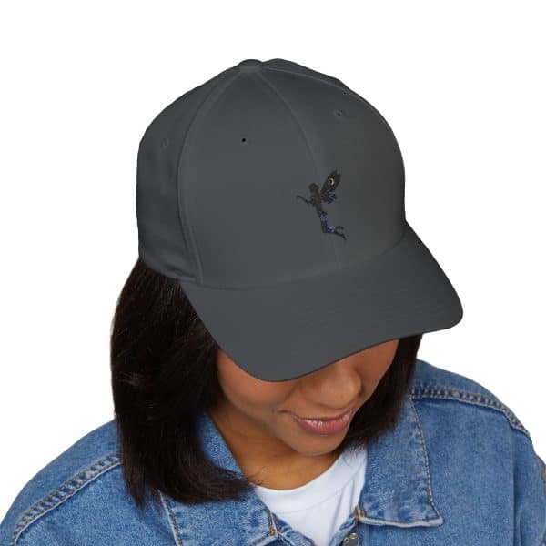 Fairy Embroidered Closed-Back Cap - Stylish & Trendy - Image 11