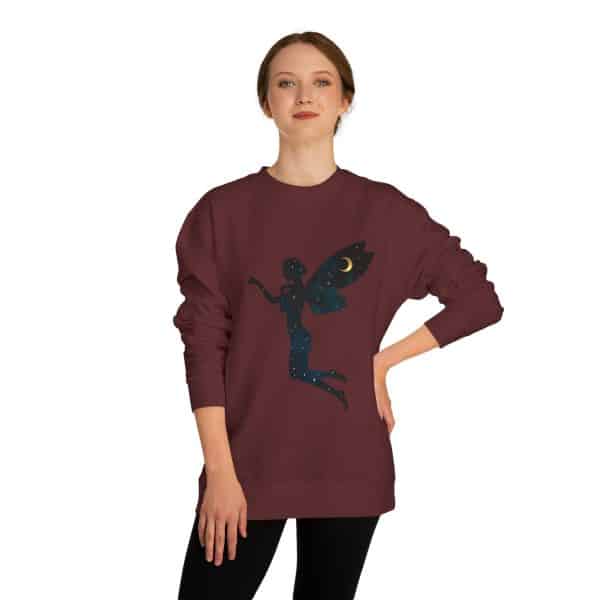 Celestial Fairy Unisex Crew Neck Sweatshirt - Magical Night Vibes - Image 52