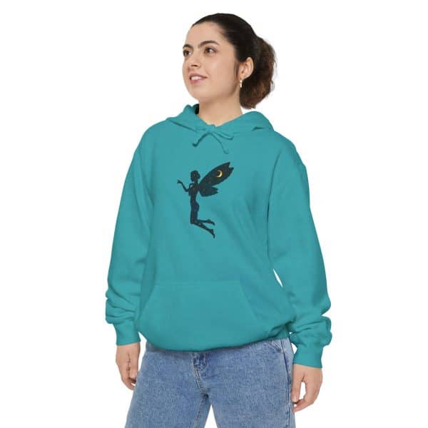 Whimsical Fairy Unisex Garment-Dyed Hoodie - Image 23