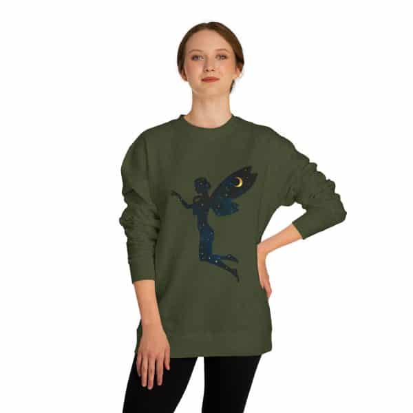 Celestial Fairy Unisex Crew Neck Sweatshirt - Magical Night Vibes - Image 20