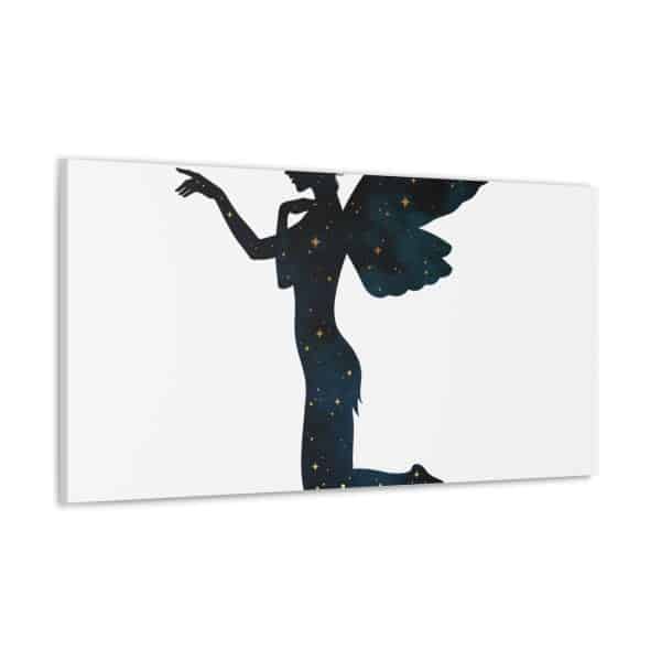 Enchanting Fairy Canvas Wall Art - Celestial Night Design - Image 86