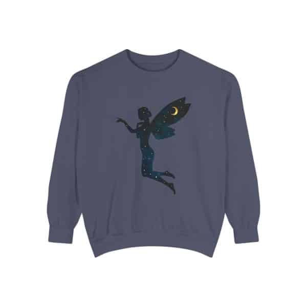 Celestial Fairy Unisex Garment-Dyed Sweatshirt - Cozy and Dreamy Style - Image 57