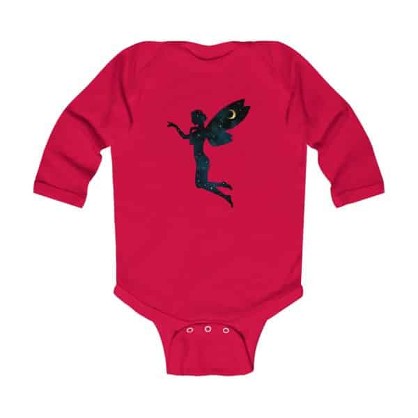 Celestial Fairy Infant Long Sleeve Bodysuit - Image 7
