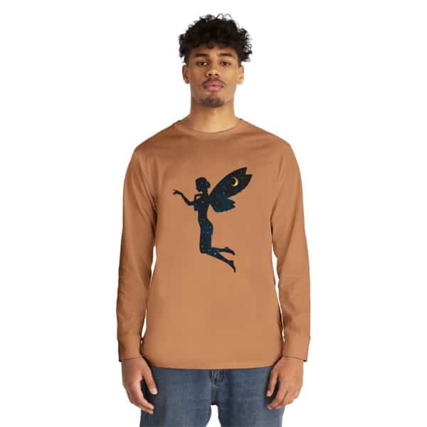 Celestial Fairy Long Sleeve Crewneck Tee - Dreamy Enchantment for Magical Souls - Image 19
