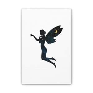 Enchanting Fairy Canvas Wall Art - Celestial Night Design