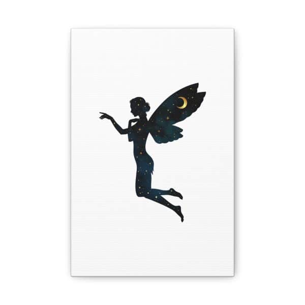 Enchanting Fairy Canvas Wall Art - Celestial Night Design