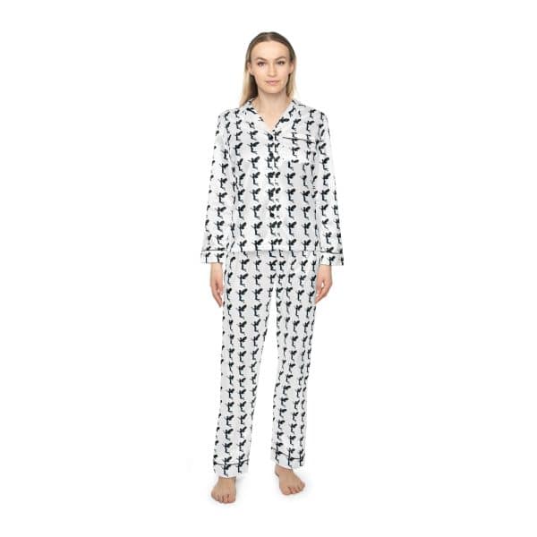 Celestial Fairy Women's Satin Pajamas (AOP) - Image 3