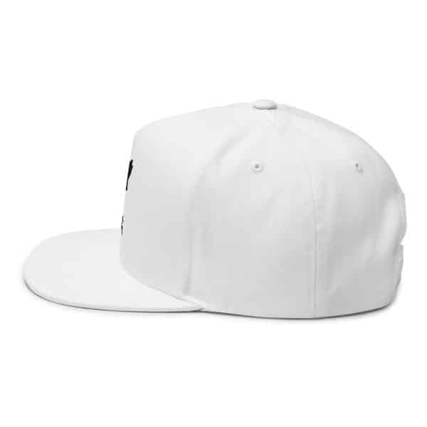 Embroidered Fairy Flat Bill Cap - Stylish Streetwear Hat - Image 3