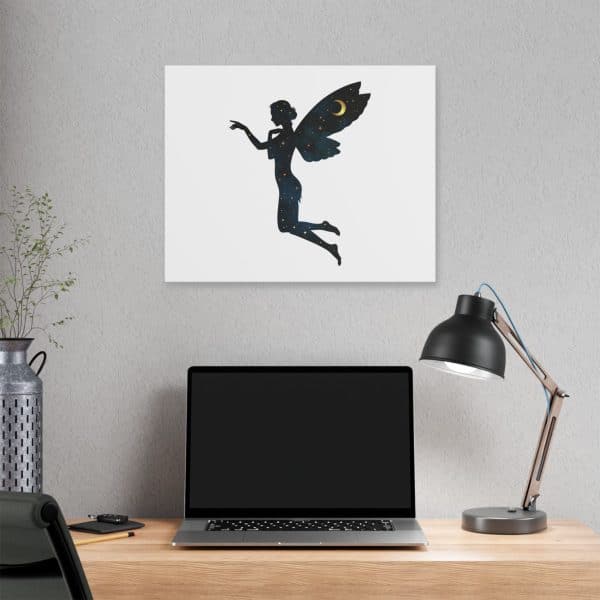 Whimsical Fairy Night Sky Canvas Art - Image 20
