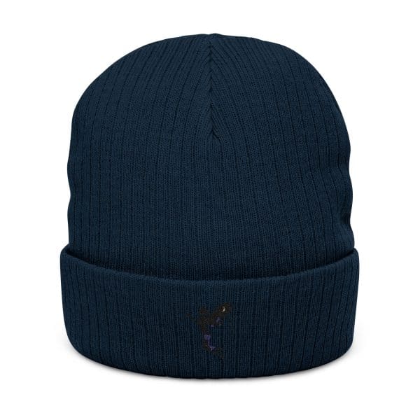 Celestial Fairy Cozy Ribbed Knit Beanie with Embroidery - Perfect for Winter and Outdoor Adventures - Image 15