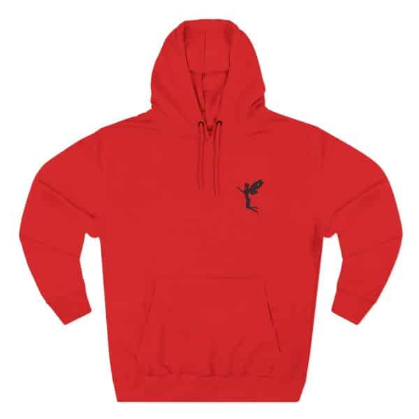 Fairy Wings Three-Panel Fleece Hoodie for Cozy Comfort - Image 41