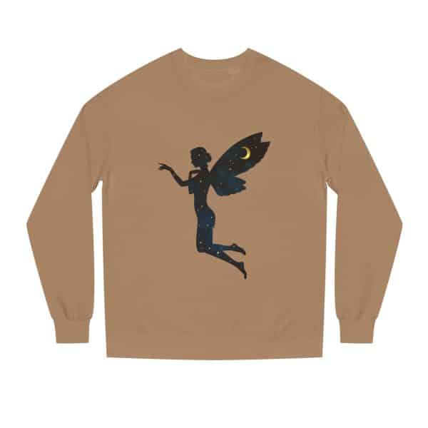 Celestial Fairy Unisex Crew Neck Sweatshirt - Magical Night Vibes - Image 9