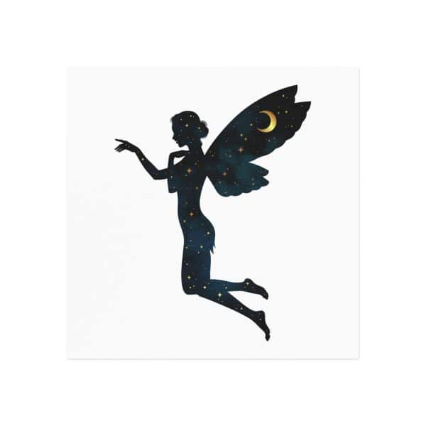 Celestial Fairy Square Magnet - Night Sky Decor - Image 5