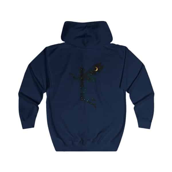 Celestial Fairy Unisex Full Zip Hoodie - Magical Night Sky Design - Image 18