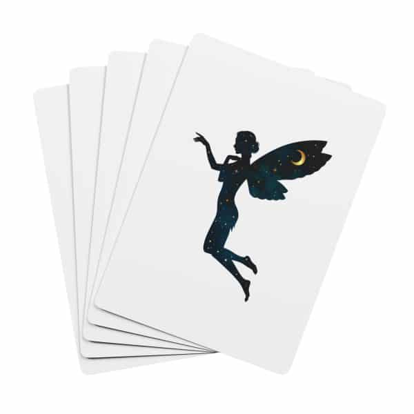 Mystical Fairy Poker Playing Cards - Enchanting Design for Game Night - Image 3