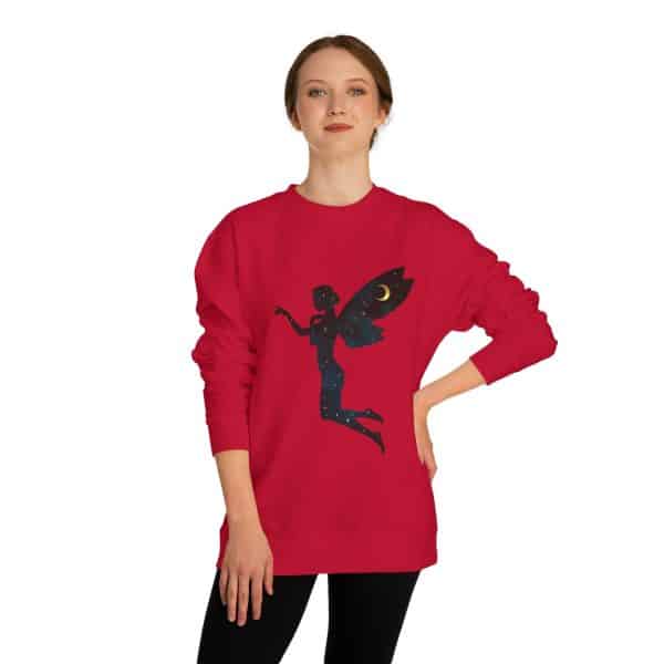 Celestial Fairy Unisex Crew Neck Sweatshirt - Magical Night Vibes - Image 48