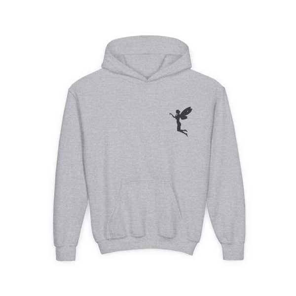 Fairy Flight Youth Hoodie – Magical Design for Kids - Image 5
