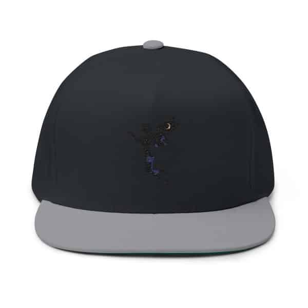 Embroidered Fairy Flat Bill Cap - Stylish Streetwear Hat - Image 17