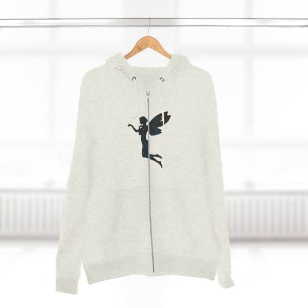 Enchanted Fairy Unisex Zip Hoodie | Magical Cozy Apparel for Fantasy Lovers - Image 16